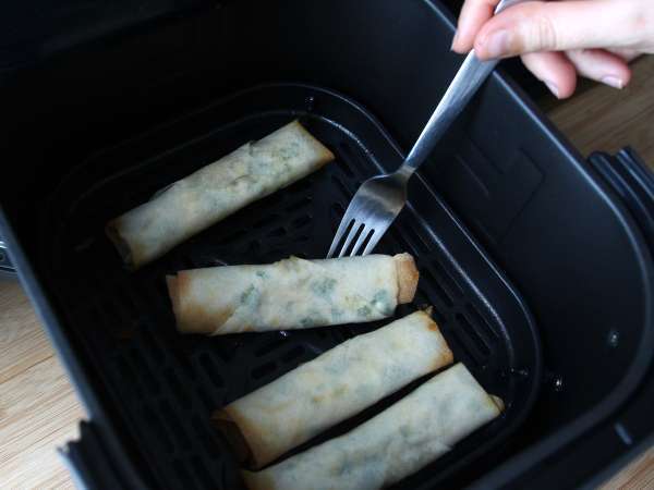 Rikakat Lebanon buatan sendiri - memasak dengan penggorengan udara - Persiapan langkah 7