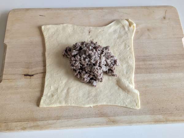 Roti burger penggorengan udara: cocok untuk makan malam yang cepat dan lezat - Persiapan langkah 4