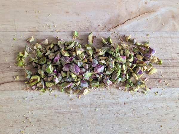 Lasagna salmon dengan burrata dan pistachio yang lembut dan renyah - Persiapan langkah 3