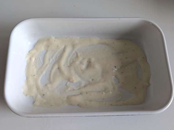 Lasagna salmon dengan burrata dan pistachio yang lembut dan renyah - Persiapan langkah 5