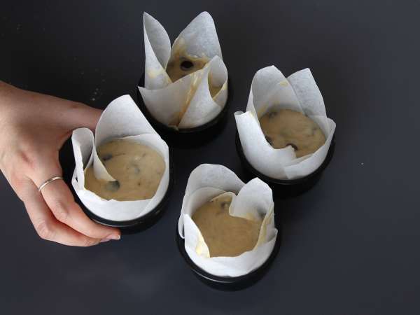 Muffin pisang dan chocolate chip ekstra gourmet - Persiapan langkah 9