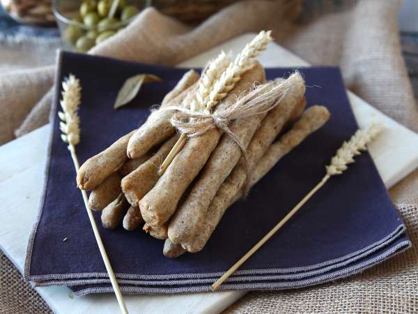 Gressin buatan sendiri dengan penggorengan udara - Persiapan langkah 5