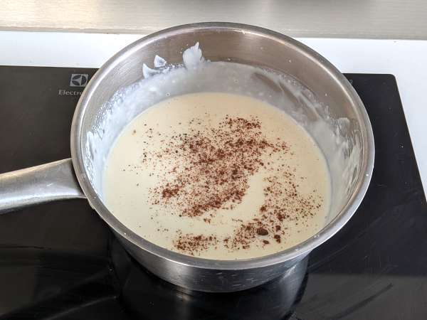 Conchiglioni diisi dengan ricotta, cukini, dan lemon: krim dan au gratin di dalam oven - Persiapan langkah 6