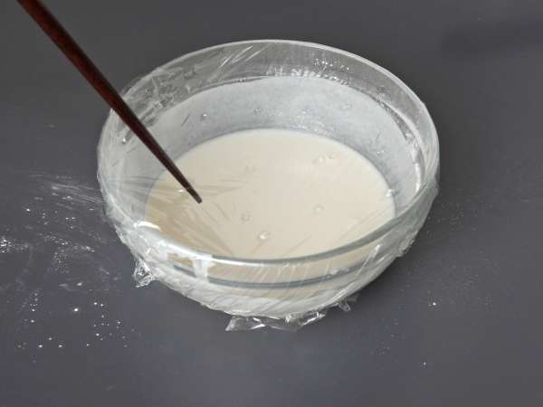 Kue mochi dengan ube - Persiapan langkah 1