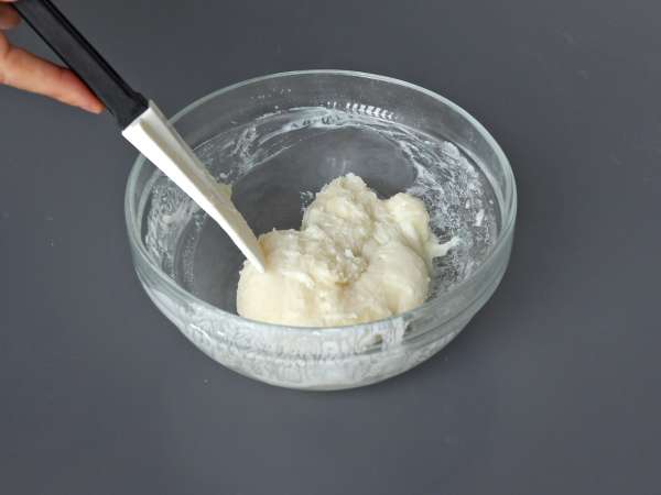 Kue mochi dengan ube - Persiapan langkah 2