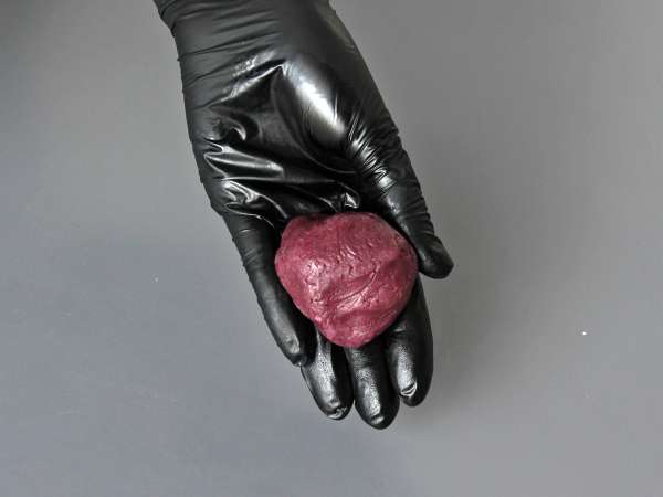 Kue mochi dengan ube - Persiapan langkah 9