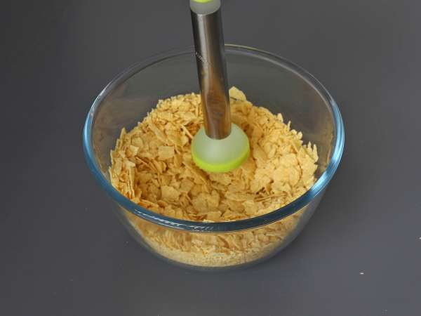 Cokelat Pringles dalam Mawar Pasir - Persiapan langkah 1