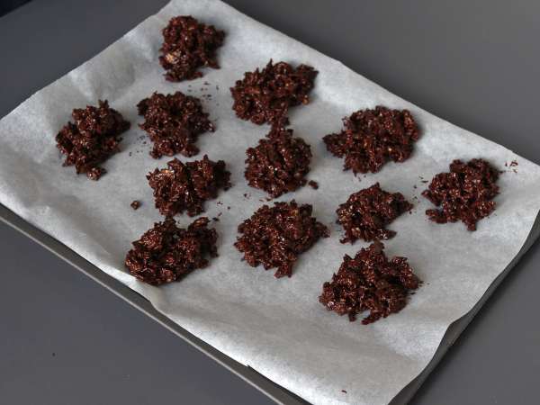 Cokelat Pringles dalam Mawar Pasir - Persiapan langkah 4