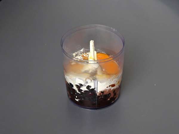 Fondant cokelat berprotein: resep dengan whey yang mudah dibuat - Persiapan langkah 1