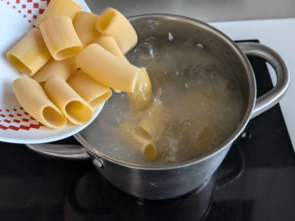 Pasta Paprika dan Mint: Lembut dan Harum - Persiapan langkah 6