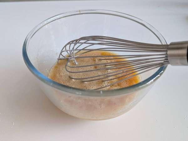 Flan cheesecake lembut dengan aprikot - Persiapan langkah 2