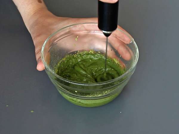 Kue Marmer Matcha - Persiapan langkah 1