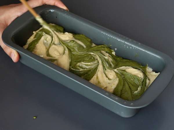 Kue Marmer Matcha - Persiapan langkah 9