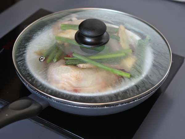 Ayam Cina kukus dengan jahe, sangat empuk dan harum - Persiapan langkah 3