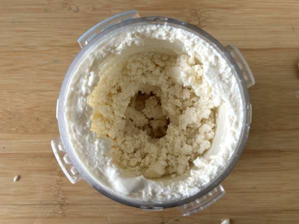 Es krim kelapa dengan Ninja Creami - Persiapan langkah 5