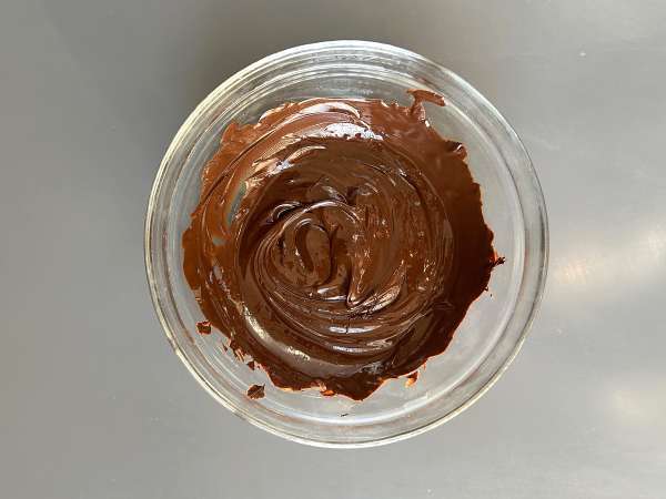 Brownies protein rasa cokelat dan kacang merah - Persiapan langkah 2