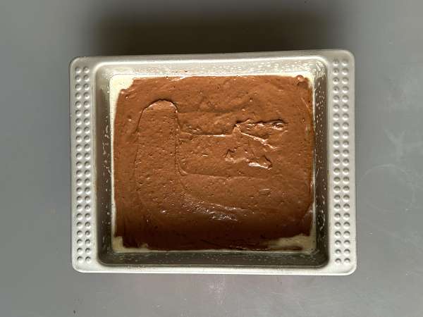 Brownies protein rasa cokelat dan kacang merah - Persiapan langkah 5