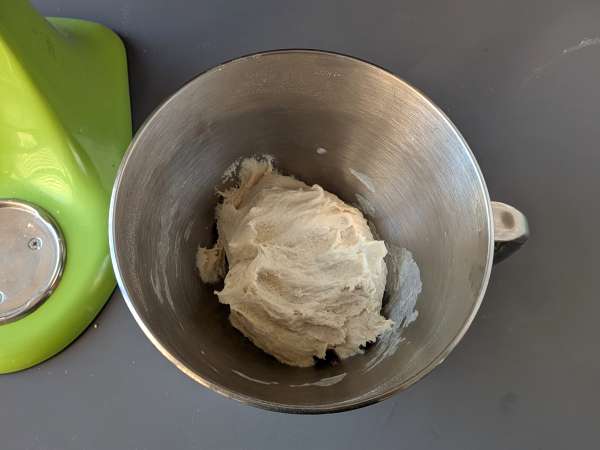 Focaccia pedesaan dengan bawang bombay dan rosemary - Persiapan langkah 3