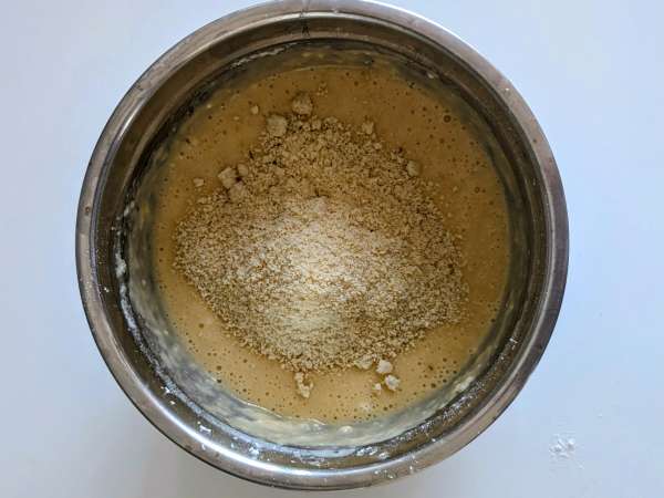 Kue pir yang mudah dibuat dan lembut dengan kacang almond - Persiapan langkah 3