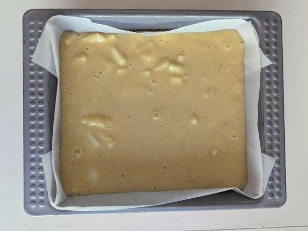 Kue pir yang mudah dibuat dan lembut dengan kacang almond - Persiapan langkah 5