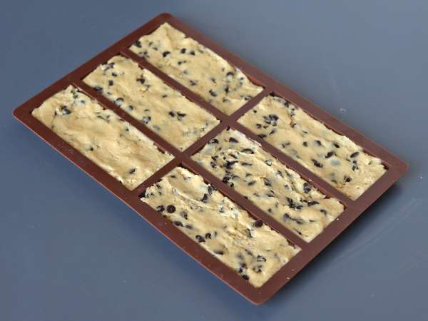 Kue cokelat berbentuk tablet, lembut sekaligus renyah - Persiapan langkah 5