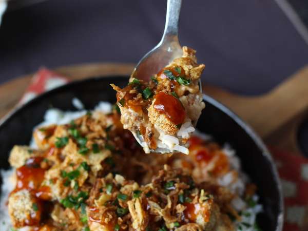 Tahu Crousty: Versi Vegetarian dari Ayam Crousty - Persiapan langkah 7
