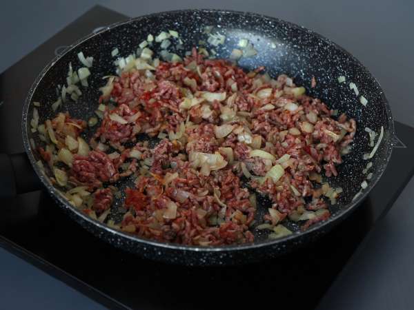 Lasagna Bolognese wajan - Persiapan langkah 2