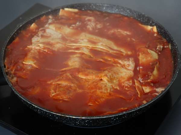 Lasagna Bolognese wajan - Persiapan langkah 7