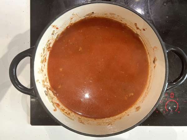 Sup lasagna daging, ricotta, dan parmesan - Persiapan langkah 4