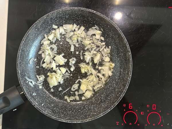 Gratin labu butternut dengan Air Fryer, ala Dauphinois - Persiapan langkah 1