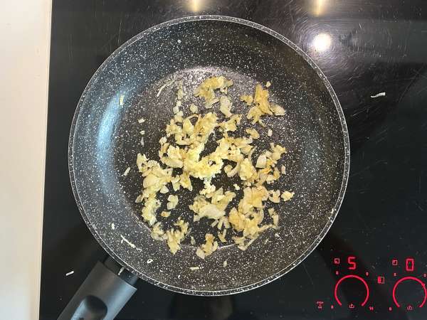 Gratin labu butternut dengan Air Fryer, ala Dauphinois - Persiapan langkah 2