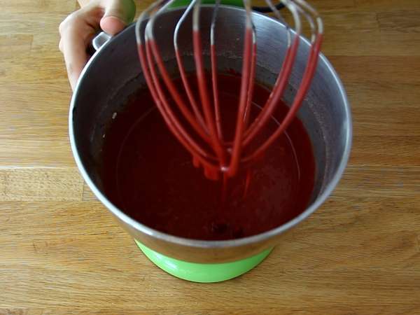 Kue Red Velvet edisi Halloween! - Persiapan langkah 4
