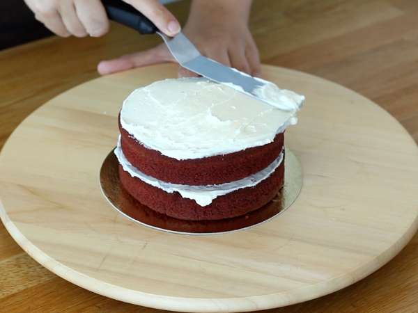 Kue Red Velvet edisi Halloween! - Persiapan langkah 10