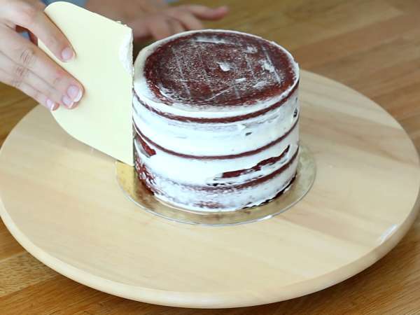 Kue Red Velvet edisi Halloween! - Persiapan langkah 11