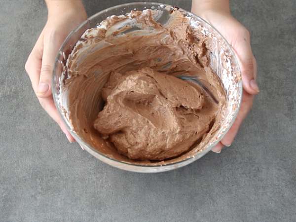 Jeruk Klementin Halloween dengan mousse cokelat - Persiapan langkah 3