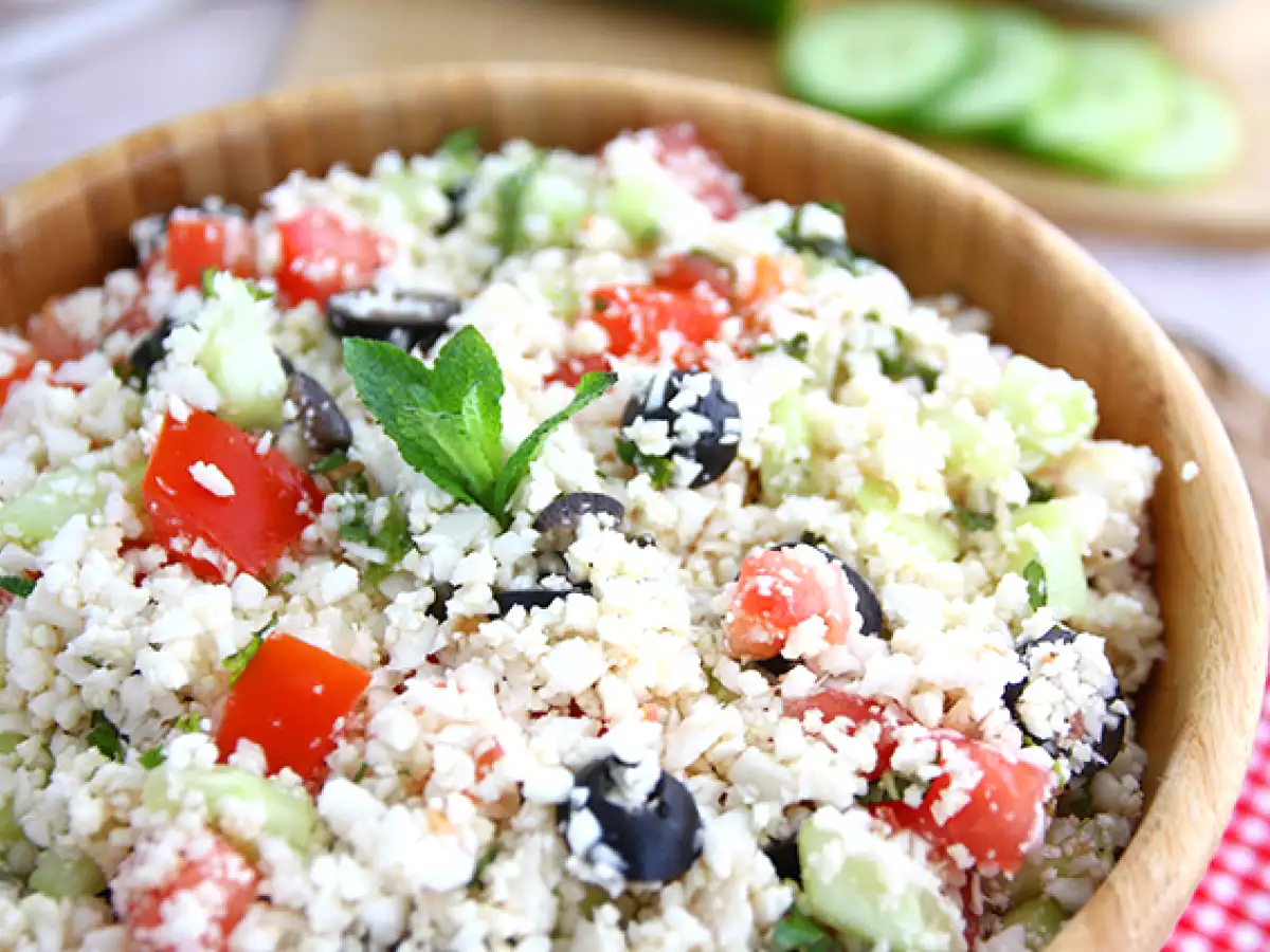 100% tabbouleh kembang kol sayuran - foto 3