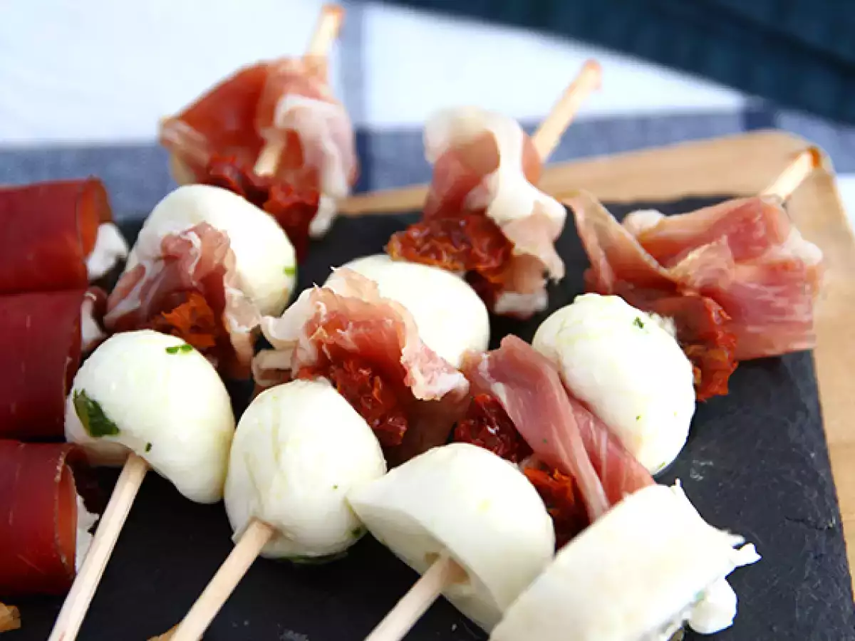4 Hidangan Pembuka dengan Daging Olahan Kering - foto 6