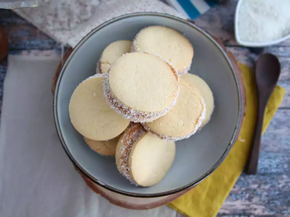 Alfajores: Kue Kering Argentina dengan Dulce de Leche dan Kelapa - foto 4