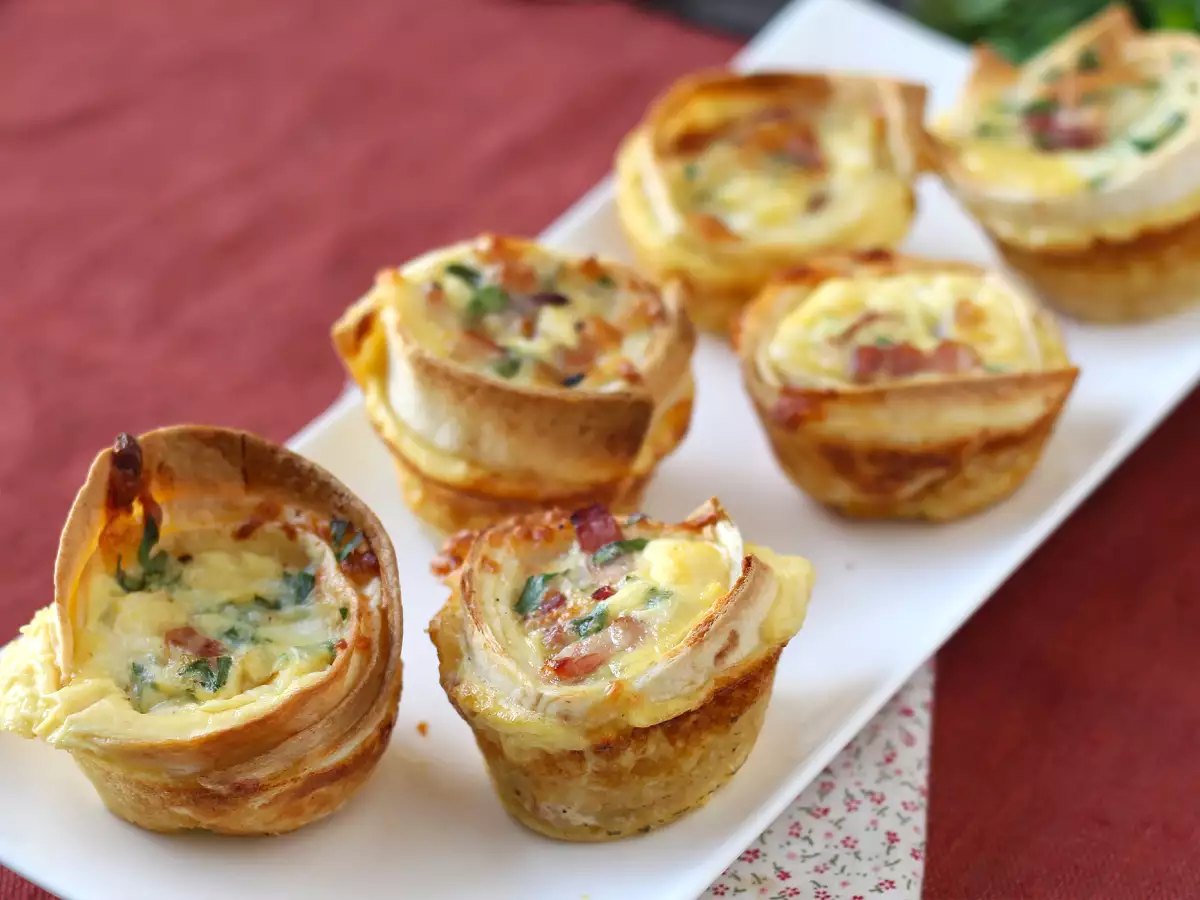 Apa yang harus dilakukan dengan tortilla Quiches yang mudah dan ekonomis! - foto 2