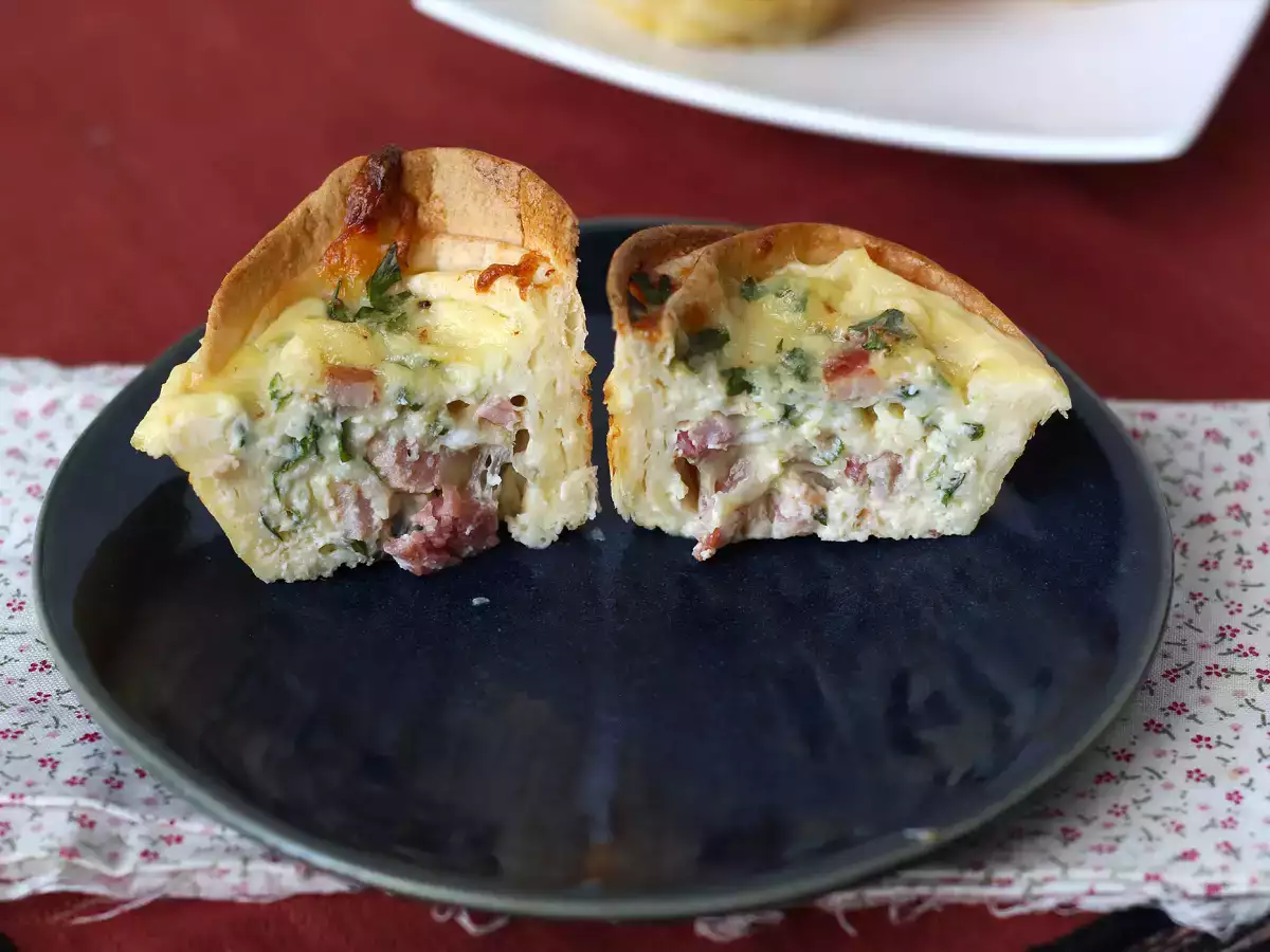 Apa yang harus dilakukan dengan tortilla Quiches yang mudah dan ekonomis! - foto 5