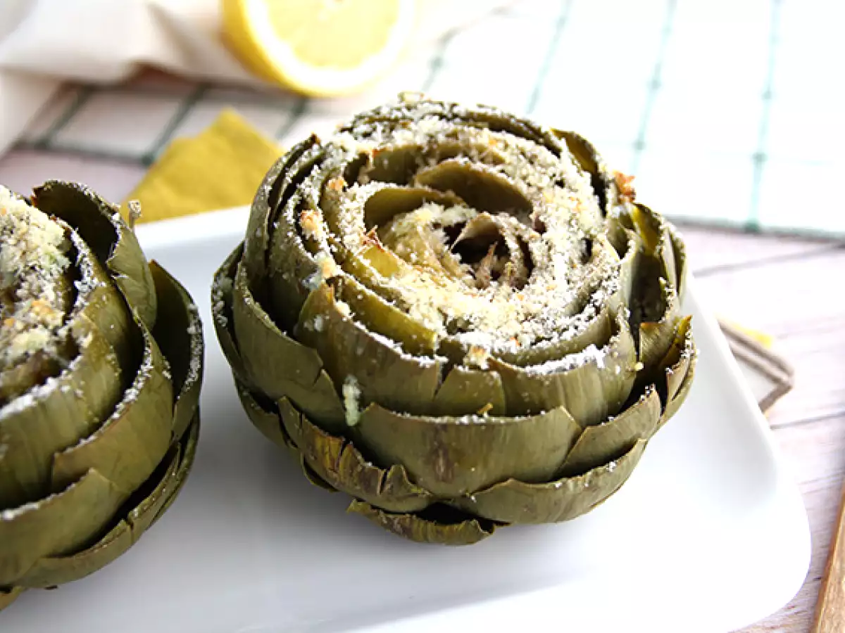 Artichoke panggang - foto 2