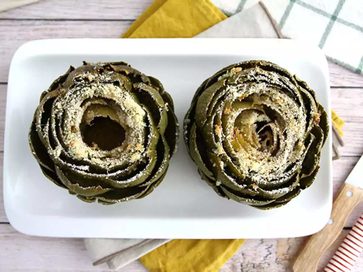 Artichoke panggang - foto 3