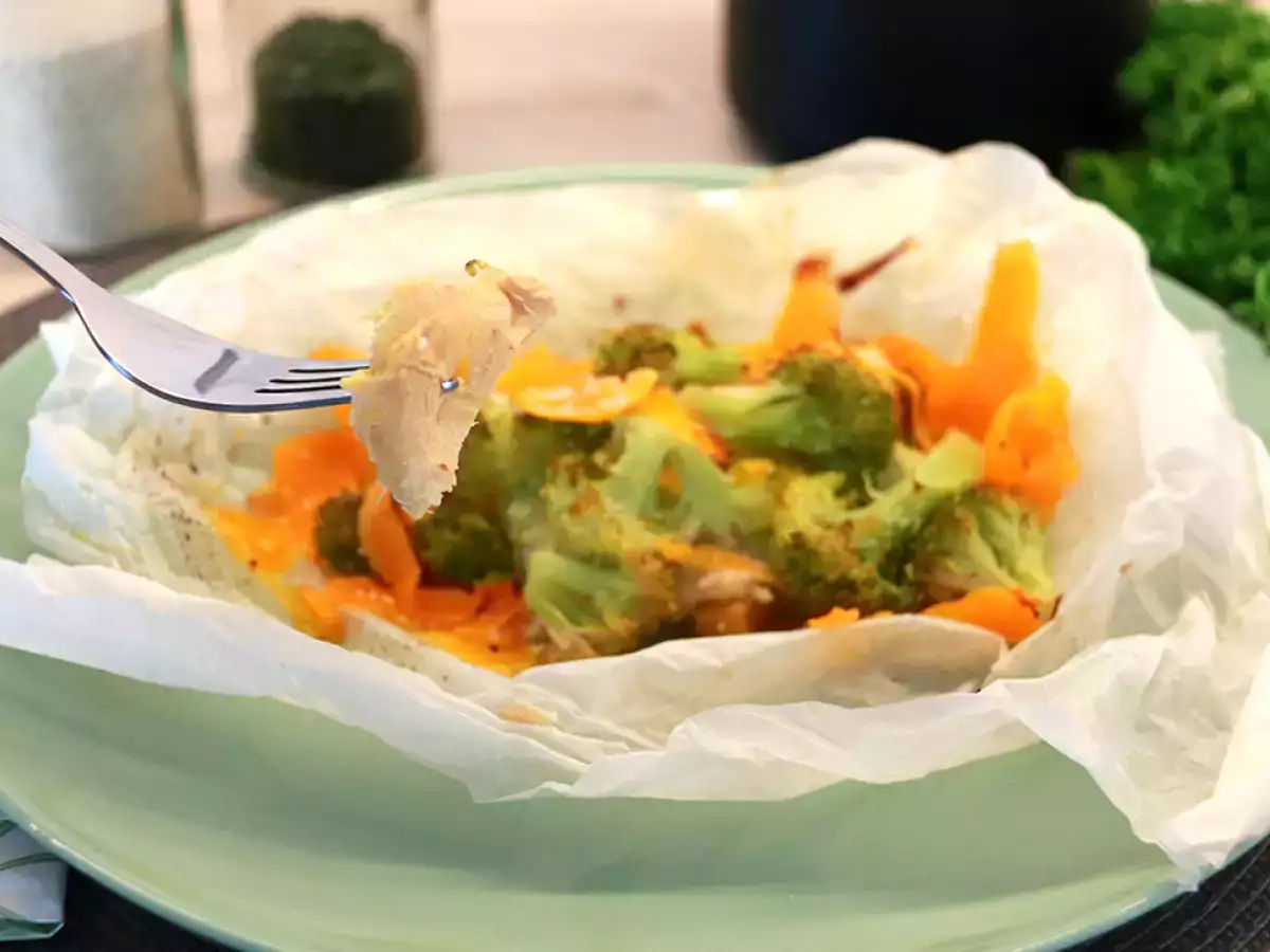 Ayam dalam bungkus (mudah dan sehat) - foto 2