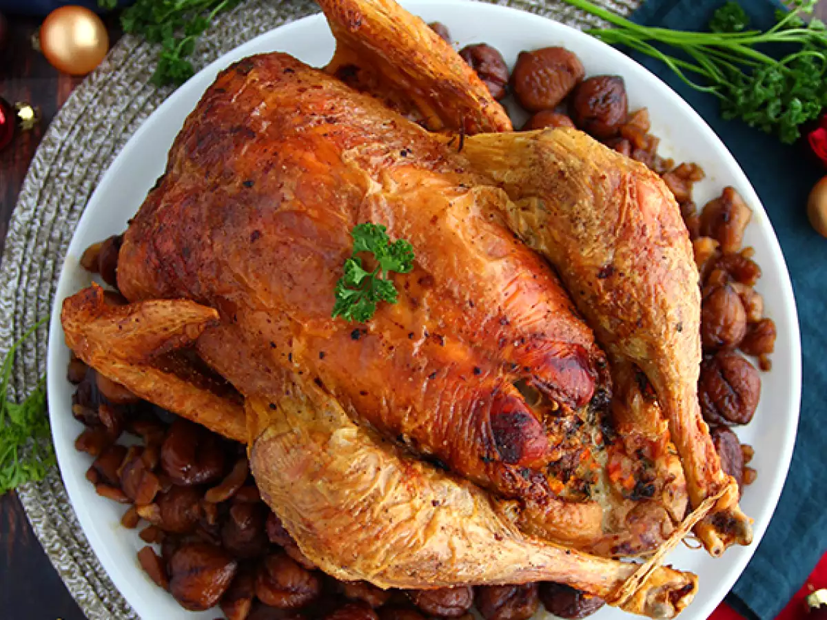 Ayam Kapon Tradisional dengan Kastanye - foto 2