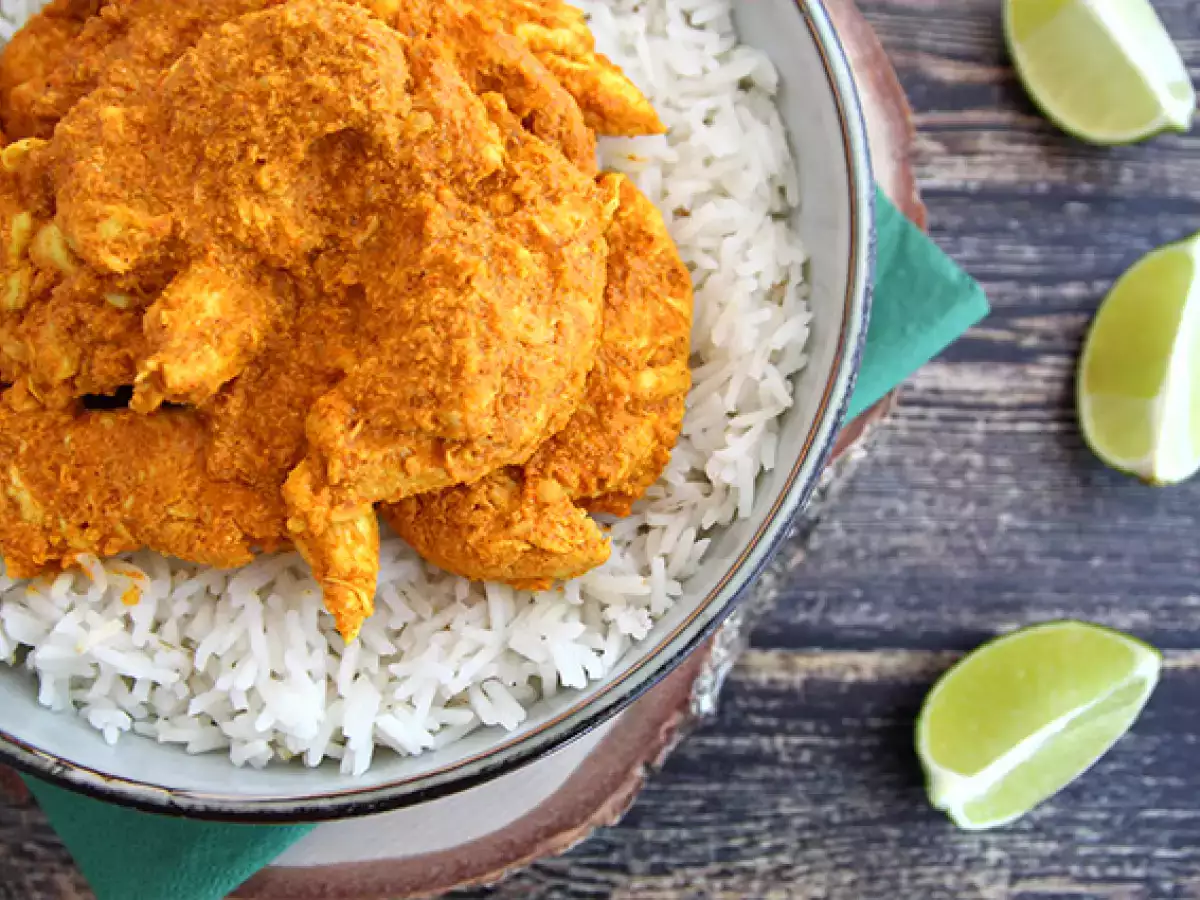 Ayam tandoori khas India - foto 2