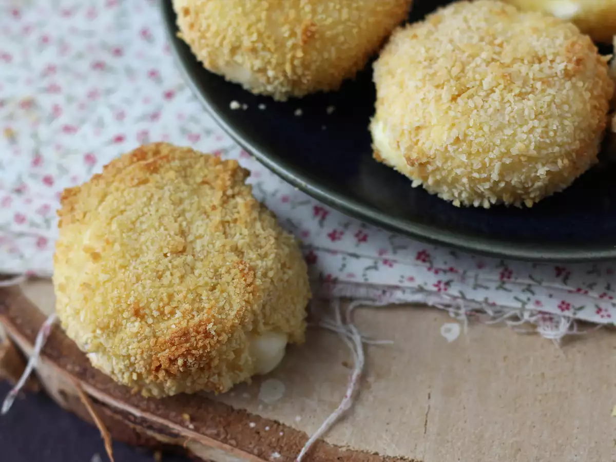 Babybel Berbalut Tepung Panir dengan Air Fryer - foto 2