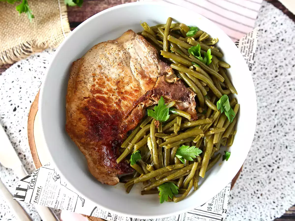 Bagaimana cara Anda menggoreng potongan daging babi? - foto 5