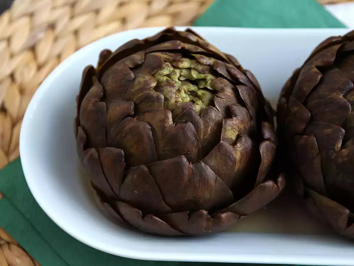 Bagaimana cara memasak artichoke dalam air? - foto 2