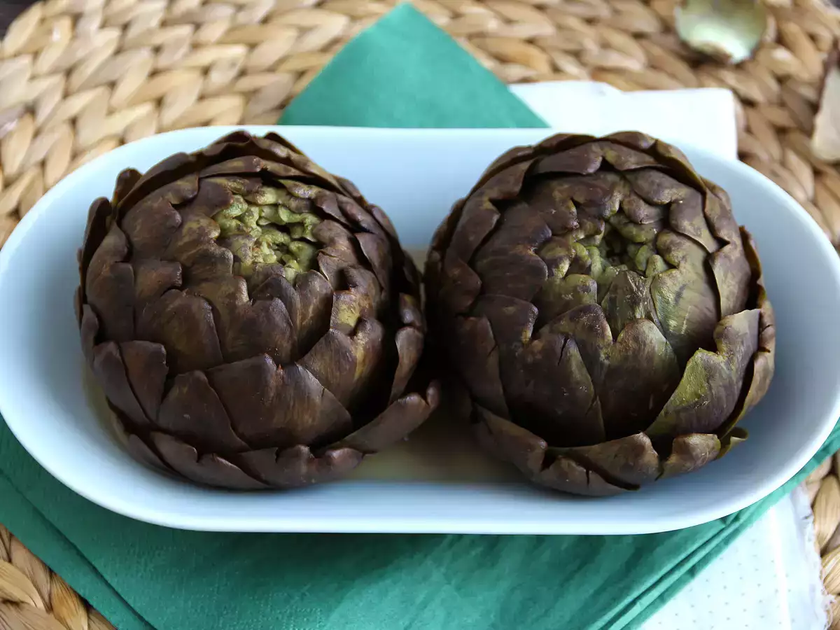 Bagaimana cara memasak artichoke dalam air? - foto 3