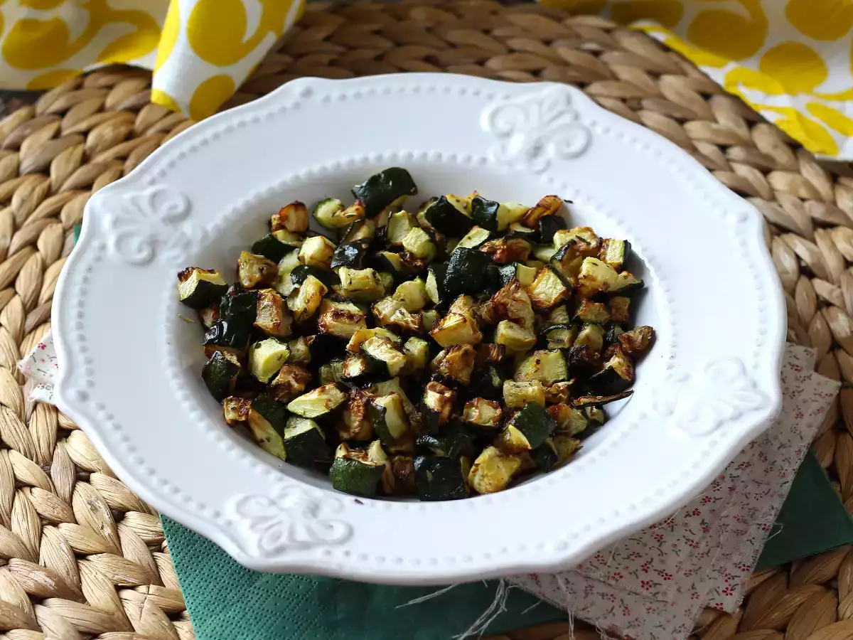 Bagaimana cara memasak cukini di dalam Air Fryer? - foto 4